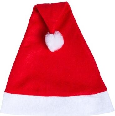 Bonnet personnalisé de Noël polyester rouge