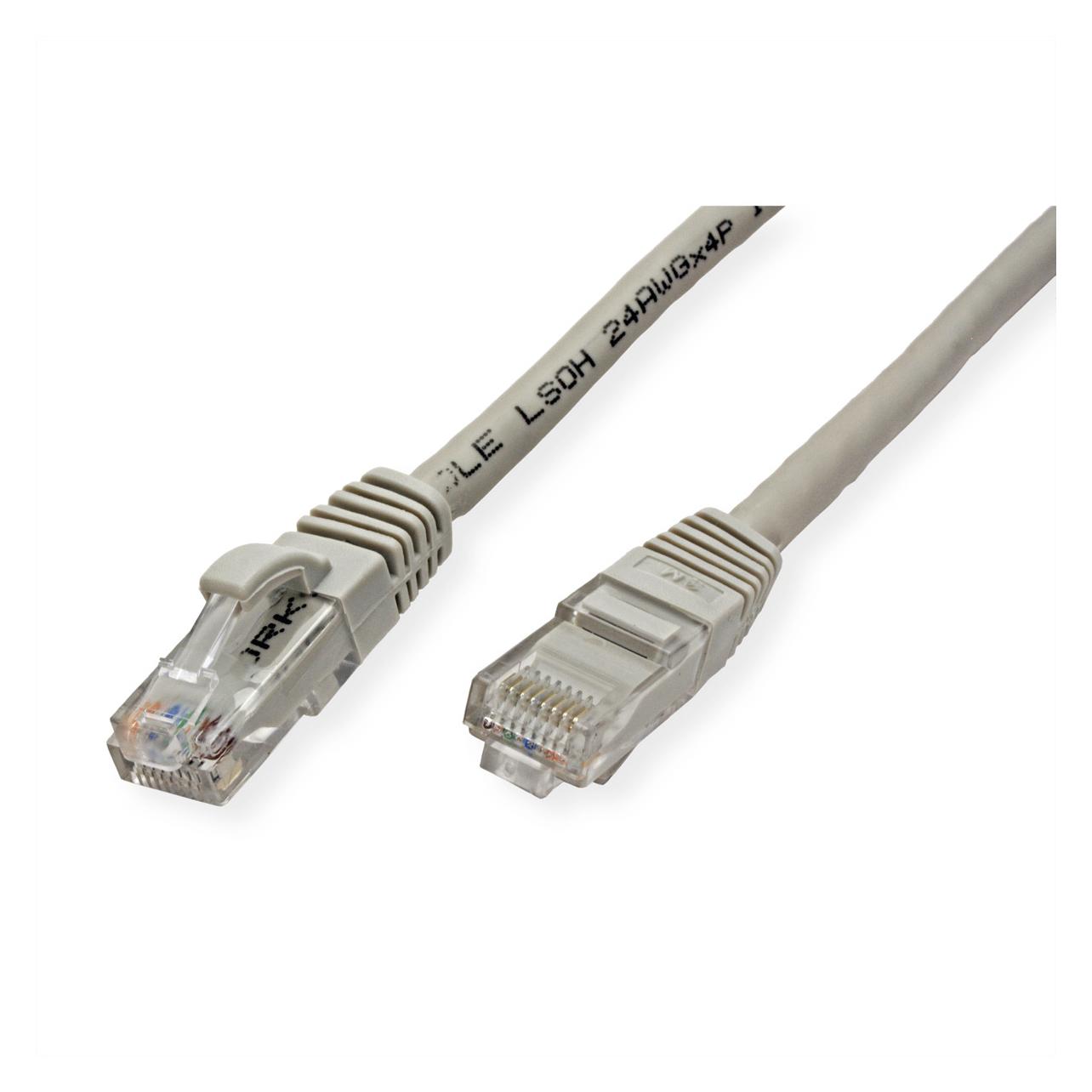 Secomp VALUE UTP Kabel Kat6 LSOH grau 0.5m (U/UTP, CAT6, 0.50 m) (21.99.0200)