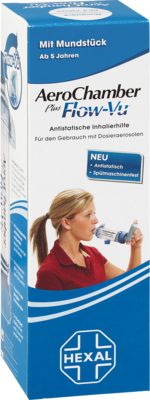 Chiesi GmbH AEROCHAMBER m.Mundstück Erw.u.Kdr.ab 5 Jahre blau 1 St 09374073