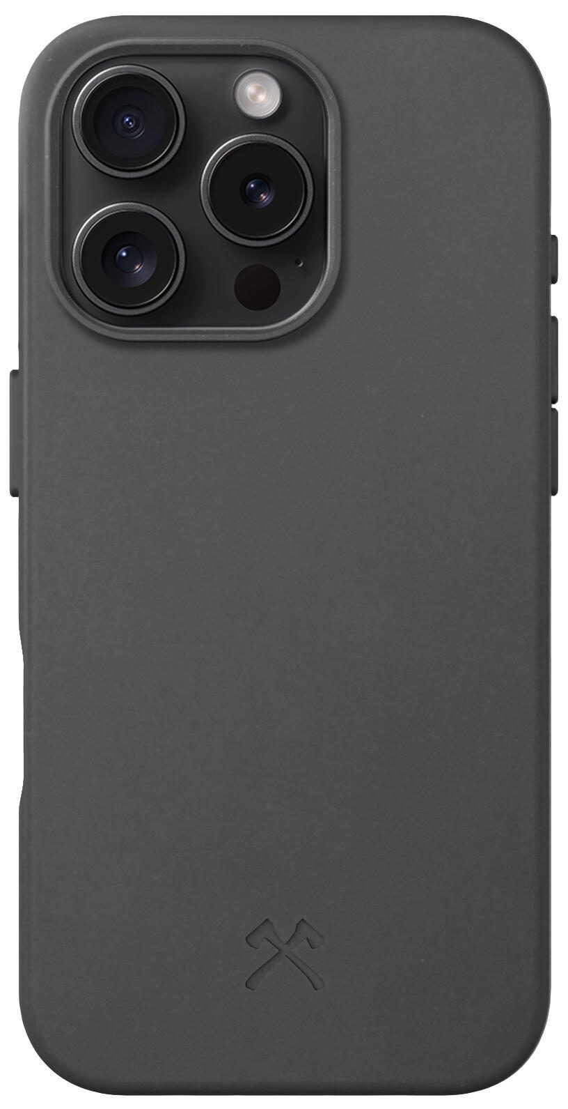 WOODCESSORIES Bio Case Handy-Cover für Apple iPhone 16 Pro Max schwarz ECO774