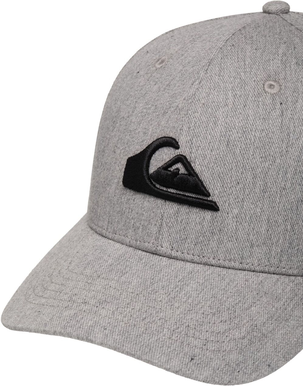 Trucker Cap QUIKSILVER "Decades", Herren, grau (light grau heather), Kunstfaser, Caps Trucker Cap light grau heather Einheitsgröße