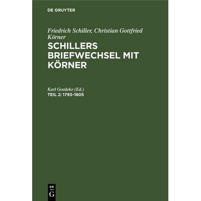 1793–1805, Gebundene Ausgabe von , De Gruyter, 978-3-11-259969-3