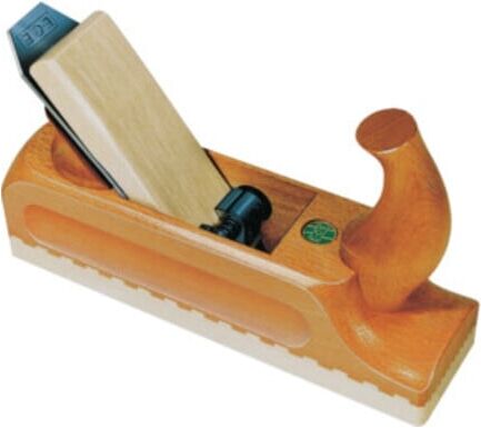 ECE Rabot double longueur totale 240 mm, fer de rabot largeur 48 mm avec bouton de frappe (103 S)