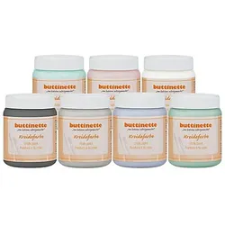 buttinette Kreidefarbe in verschiedenen Farbtönen, 250 ml