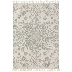 benuta Nest Kurzflor Teppich Elias Grau 200x300 cm - Moderner Kurzflor-Teppich für Wohnzimmer