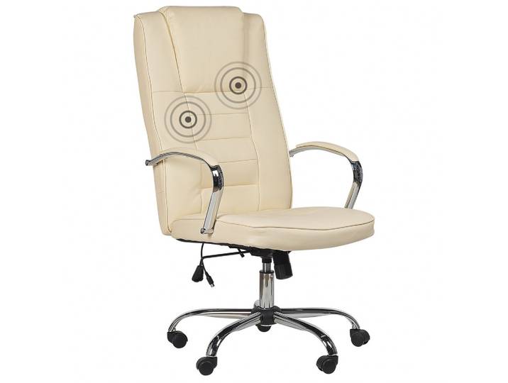 BÜROSTUHL Kunstleder Beige Grandeur