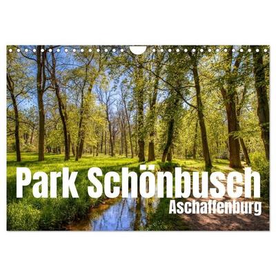 Park Schönbusch Aschaffenburg (Wandkalender 2027 DIN A4 quer), CALVENDO Monatskalender