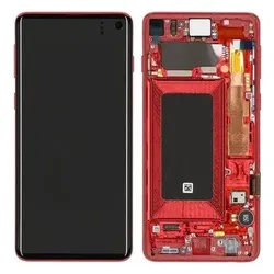 Samsung Galaxy S10 Display Red (Display, Samsung Galaxy S10), Mobilgerät Ersatzteile, Rot
