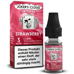 Jokers Cloud Intense Strawberry Liquid 10ml / 3mg