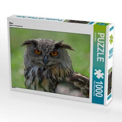 CALVENDO Puzzle Uhu | 1000 Teile Lege-Größe 64x48cm Foto-Puzzle für glückliche Stunden