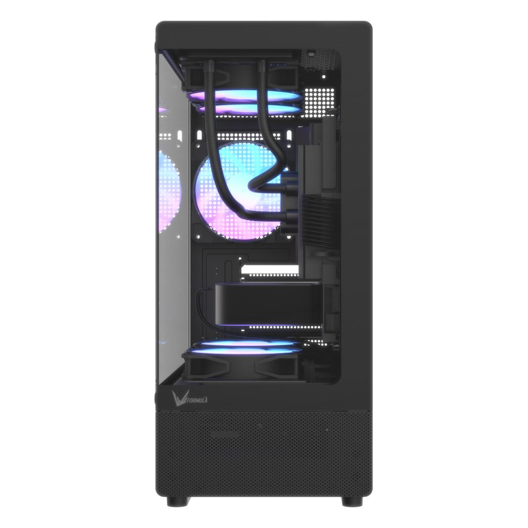 Formula Crystal Z1CM V2 (ITX, Mini-ITX) (HAZFORCRYSTALZ1CMV2BL)