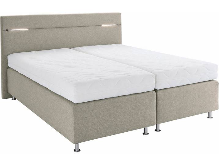 Westfalia Schlafkomfort Boxspringbett, wahlweise mit LED-Beleuchtung
