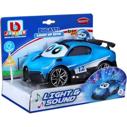 BB Junior 16-81208 - Spielzeugauto - My First Bugatti Divo (blau, 21cm)