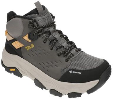 Teva Grandview Max GTX (Men's) Outdoor in Charcoal/Black, Size 10 M, Leather