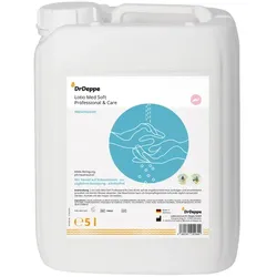 Dr. Deppe 700563 Lotio Med Soft Professional 5 L Lotion sanfte & schonende Hautreinigung, ohne Farbstoff & Parfumöl