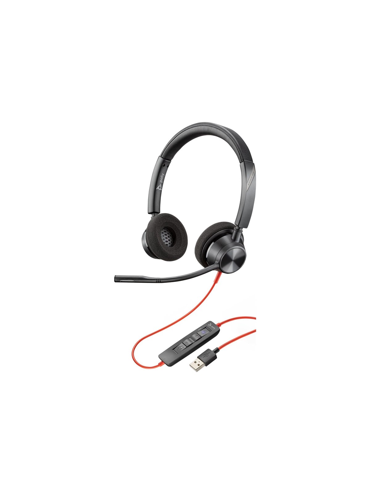 Poly Blackwire 3320-M