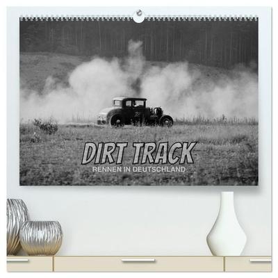Dirt Track Races (hochwertiger Premium Wandkalender 2027 DIN A2 quer), Kunstdruck in Hochglanz