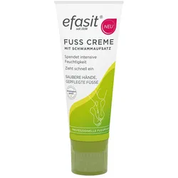 EFASIT Fuß Creme mit Schwammaufsatz 75 ml