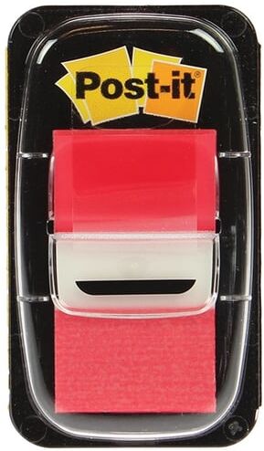 3M Post-It   Separadores vermelhos