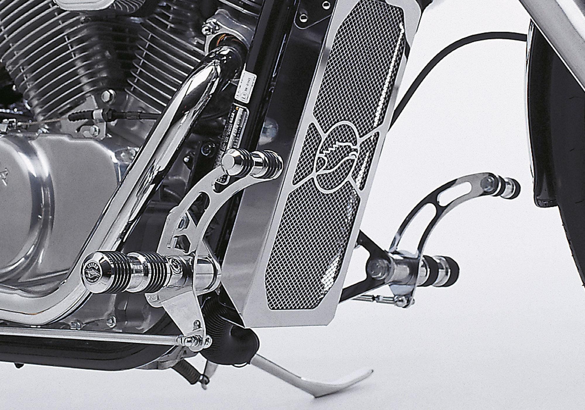 FALCON Round Style Fußrastenanlage fÃ1/4r VT600 C Shadow PC21 für VT600 C Shadow PC21