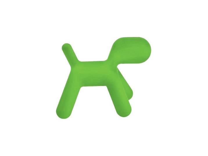 MAGIS chaise pour enfants chien abstrait PUPPY SMALL (Vert - Polyéthylène)