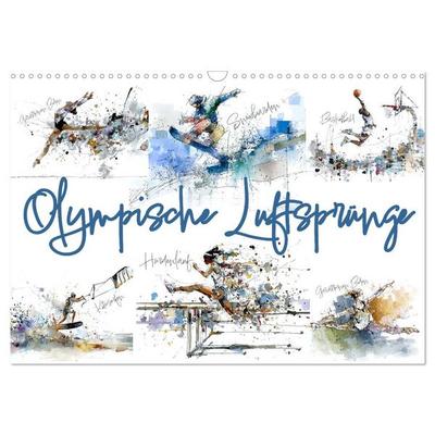 Olympische Luftsprünge (Wandkalender 2026 DIN A3 quer), CALVENDO Monatskalender