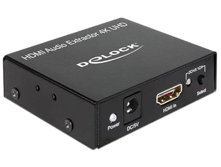 Delock HDMI-audiosignaalextractor