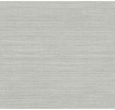 York Wallcoverings Silk Essence Light Green Faux Fabric Wallpaper - 324 x 27