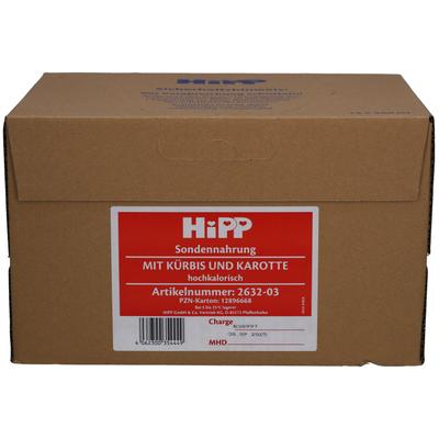 Hipp Sondennahrung Kürbis & Karotte KS.hochkalor. 12x500 ml Flaschen