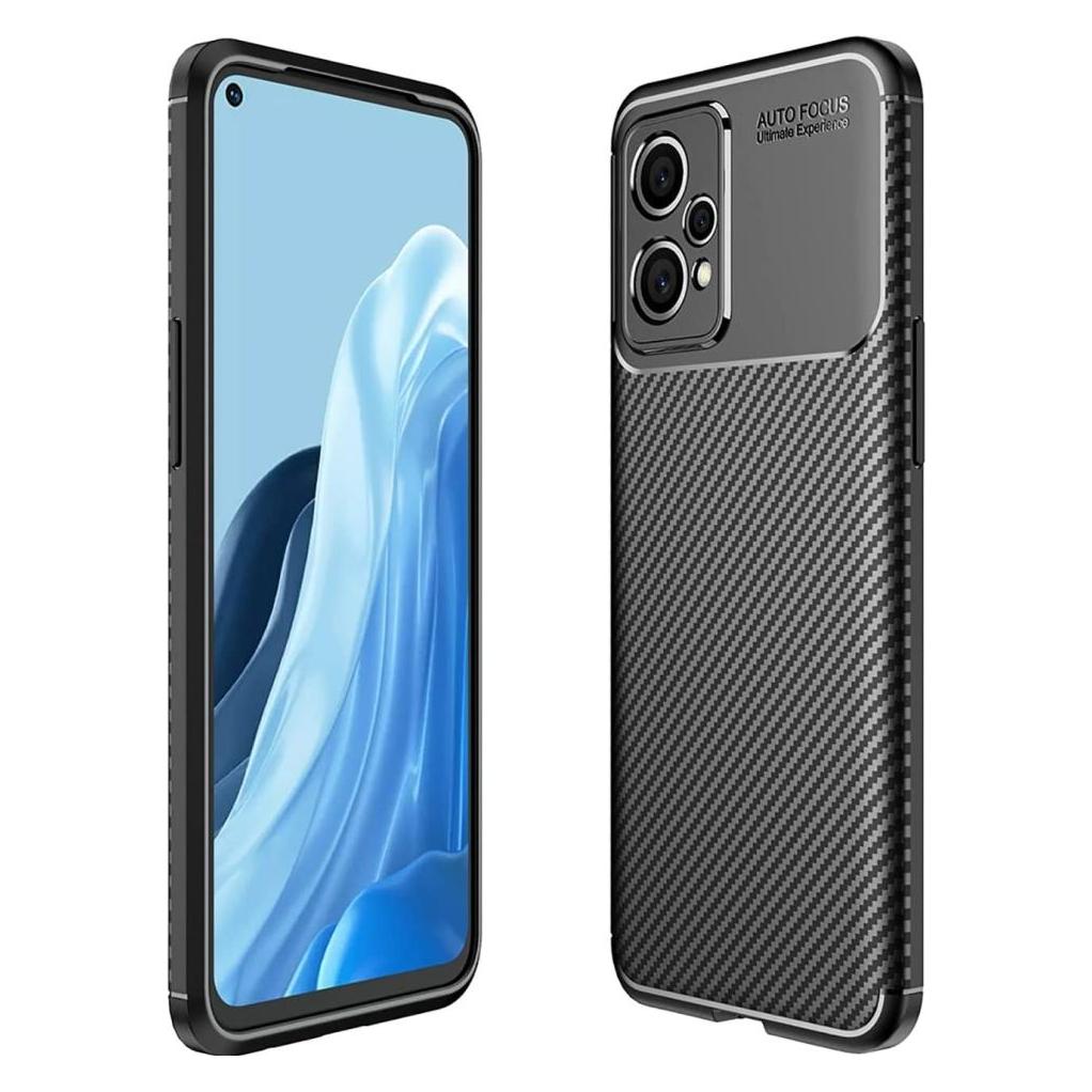 Screenguard Realme 9 5G Hülle Carbon Design TPU Case (Realme 9 5G) (00030676)