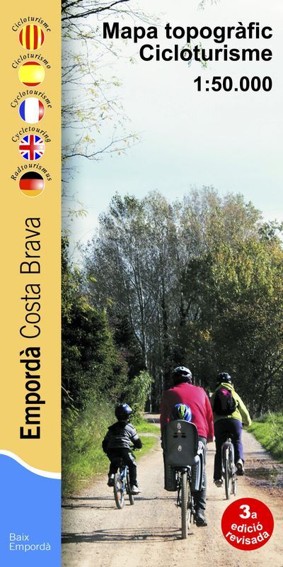 Editorial Piolet Carte cycliste - Costa Brava   Piolet