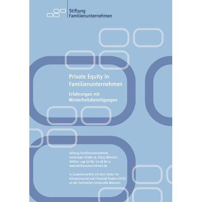 Private Equity in Familienunternehmen, Taschenbuch von Ann-Kristin Achleitner,Stephanie C. Schraml,Florian Tappeiner, BoD – Books on Demand,