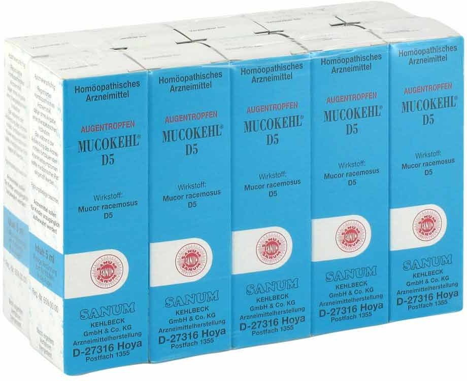 Mucokehl Augentropfen D5 10X5ml