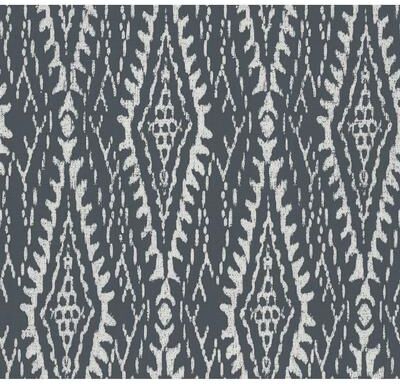 Christiane Lemieux Lemieux et Cie Rousseau Paperweave Charcoal Wallpaper