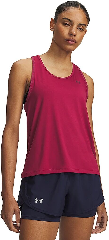 UNDER ARMOUR Damen Fitnesstank UA Tech Knockout dunkelrot   XL W