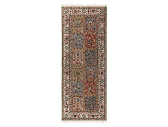 Cazaris Orientteppich Bachtiar Ganga, Beige, Floral, rechteckig, 80x200 cm, Care & Fair, AZO-frei, Teppiche und Böden, Teppiche, Orientteppiche