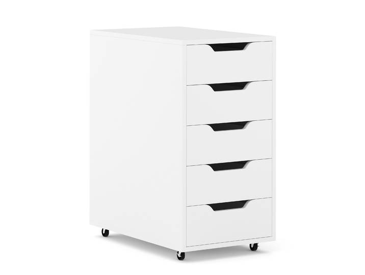 Korpus BEMI 5 Schubladen weiss