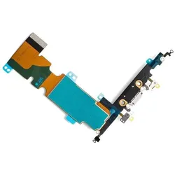 Anschlussbuchse Ladeleiste Mikrofon Iphone 8 Plus Weiss Standard (Apple iPhone 8 Plus), Mobilgerät Ersatzteile, Weiss