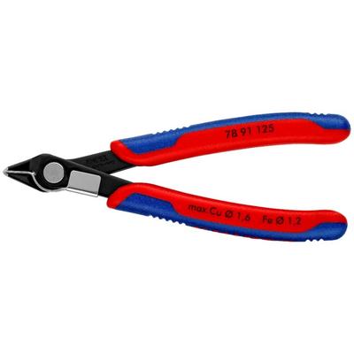 KNIPEX Präzisionszange Electronic Super Knips, mit Drahtklemme