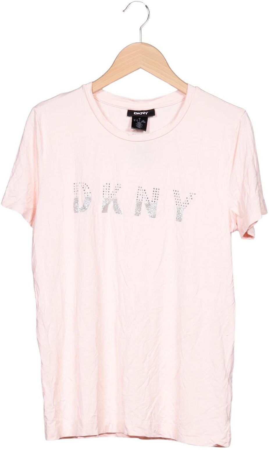 Dkny C Damen T-Shirt, Pink, Gr. M, Elasthan / Viskose - Second Hand