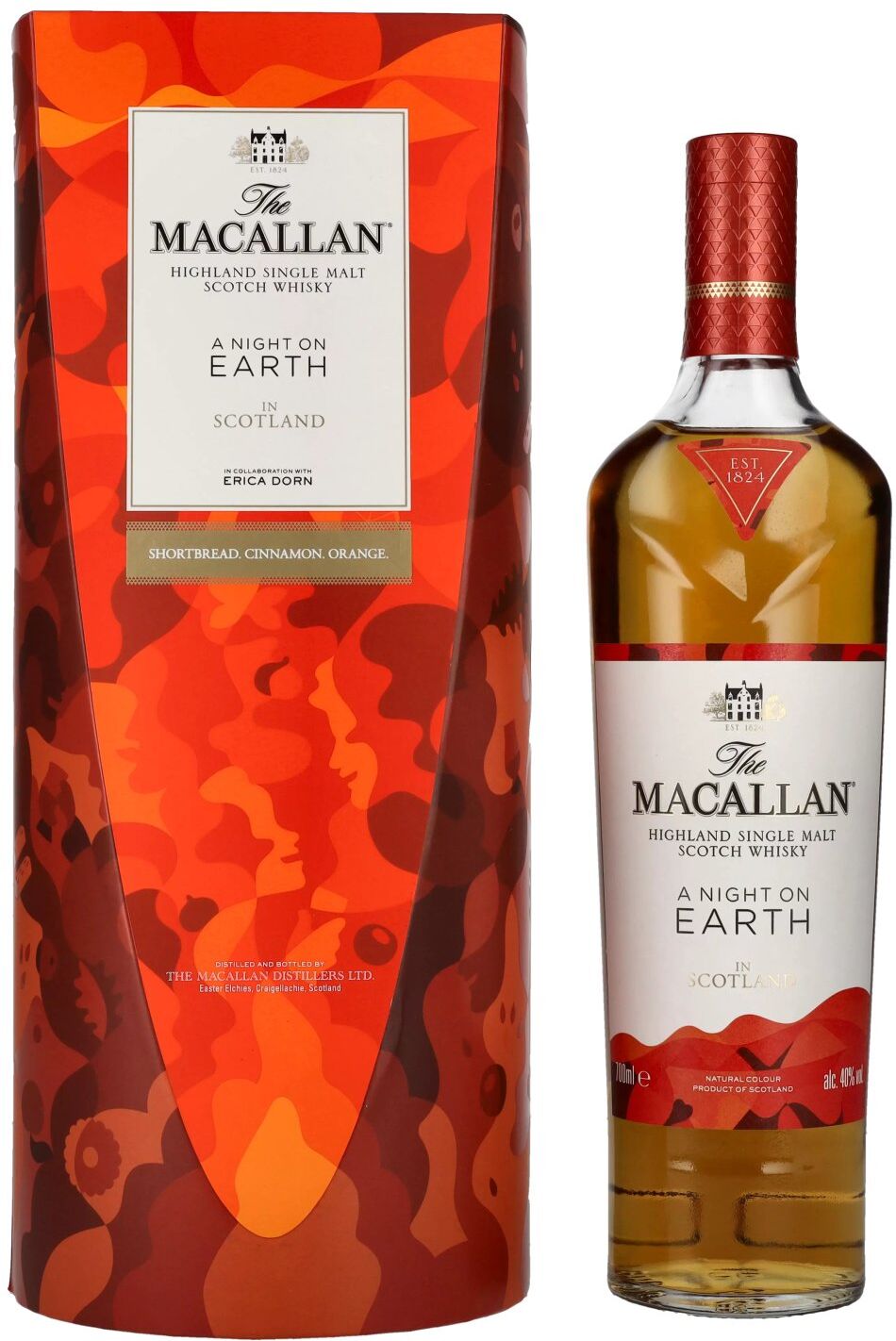 Le whisky Macallan The Macallan A NIGHT ON EARTH IN SCOTLAND 2021 40% Vol. 0,7l en boîte cadeau
