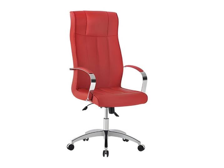 JVmoebel Schreibtischstuhl Roter Designer Drehstuhl für modernes Arbeitszimmer