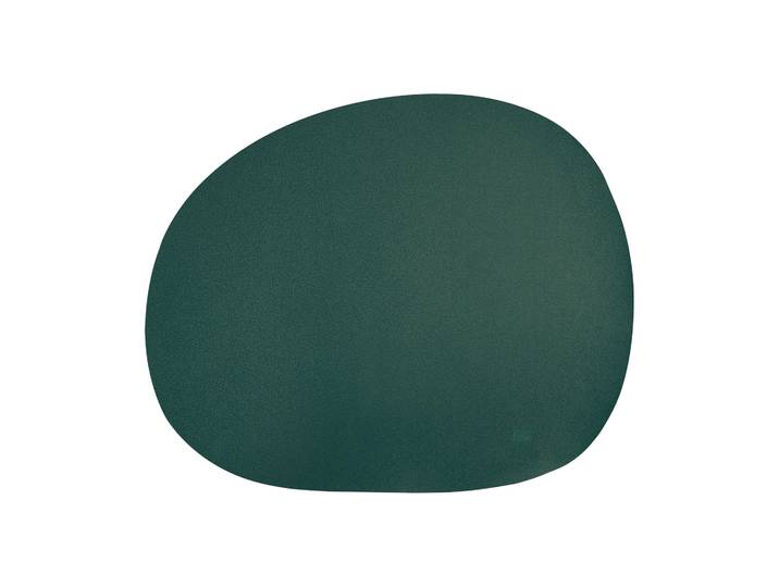 Aida Raw creative placemat siliconen 41x33,5 cm Donkergroen