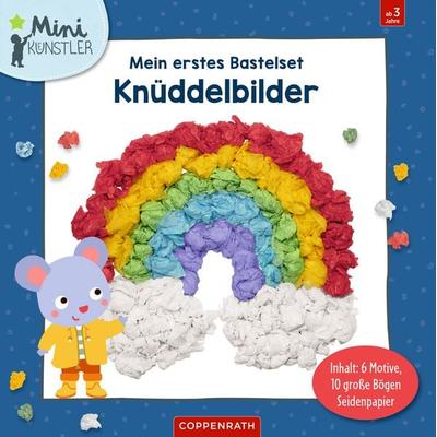 Mein 1. Bastelset: Knüddelbilder Regenbogen (Mini-Künstler)