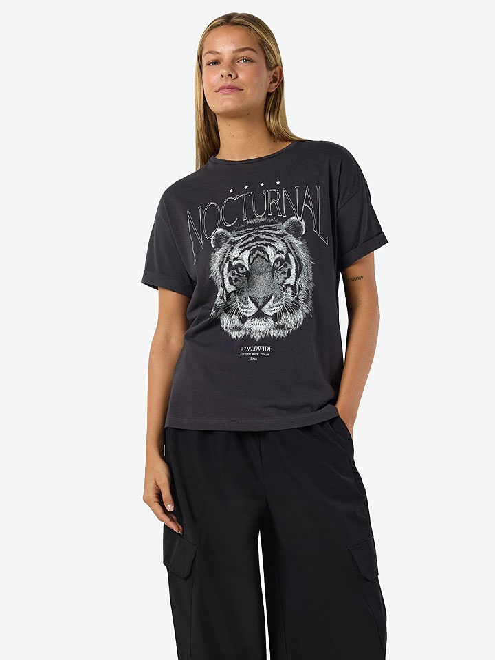 Noisy may Shirt "Brandy" in Anthrazit - M
