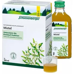 Schoenenberger Mistel NATURREINER HEILPFLANZENSAFT 3X200 ml Saft