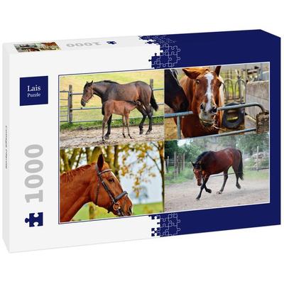 Lais Puzzle Collage Pferde 1000 Teile