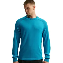Nike Golf Pullover Tailored Performance Crew, hellblau