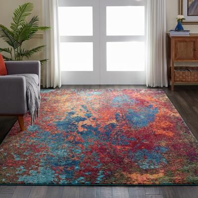 Nourison Celestial Abstract Ombre Area Rug