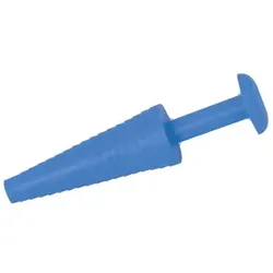 KATHETERSTÖPSEL steril blau 100 St